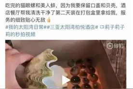 潜水教练捕捞疑似砗磲送顾客，三亚：高度重视，立即组织调查图片