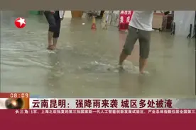云南昆明：强降雨来袭  城区多处被淹视频封面