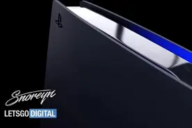 黑色版PlayStation 5主机长啥样？设计师分享3D渲染图图片