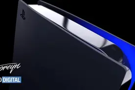 黑色版PlayStation 5主机长啥样？设计师分享3D渲染图图片