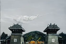 虎台遗址公园图片