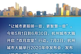 一图看懂丨杭州城市大脑有哪些新进展？年终发布来了图片