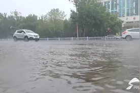 海丽气象吧∣齐河、巨野降下暴雨 山东雷阵雨再连下三天 鲁西北仍有暴雨图片