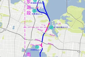 引导车流缓解拥堵 设计师详解武汉两湖隧道沿线出入口图片