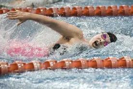 游泳——安徽省游泳队举行测试赛图片