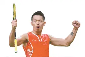 林丹退役 20年，20冠图片