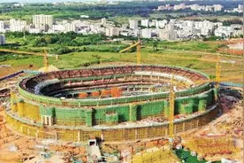 海口这个项目明年底建成，可承办国际赛事和大型文艺演出图片