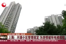 上海：不满小区管理规定  为泄愤破坏电梯按钮视频封面