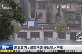 湖北黄冈：暴雨来袭  多地积水严重视频封面