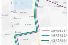 护航高考｜西海岸5所高中附近公交调流，涉13条线路图片