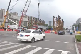 济宁内环高架巧施工 千方百计保畅通图片