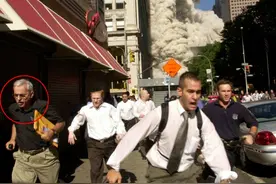 这名“9·11”幸存者死于新冠，19年前照片记录下其惊恐时刻图片