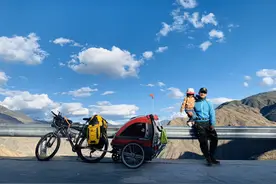 对话带女儿骑行拉萨的广东90后爸爸：曾有瞬间想喊“人间值得”图片