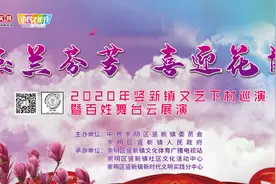 竖新镇百姓舞台云展演7月9日正式开播图片