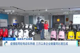 电瓶车，卖疯了！还火到了德国、瑞士→图片