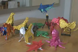 烟台莱州：折纸少年刘煜坤图片