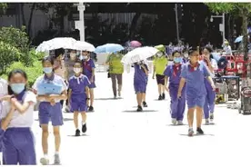 记路仪｜为深圳高考开启静音模式！一考点周围多处施工被紧急叫停图片