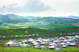 我与草原有个约会图片