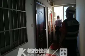 杭州一高考生被锁家中：消防破窗解困，交警开考前送达图片