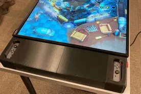 3D打印配件让Switch变身立式弹球机图片