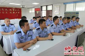河南警察学院学生到平舆公安局开展暑期社会实践活动图片