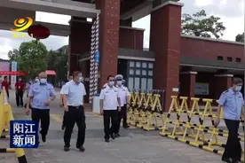 阳江市领导督查阳江高考首日安保工作图片