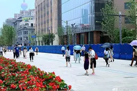 【便民】南京路步行街东扩工程初具雏形！预计9月底开放图片