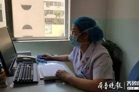 眼部缝了五针！威海女医生晕倒手术台后强忍疼痛完成手术图片