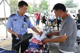 13.8万余副！即墨交警稳步推进电动自行车登记挂牌工作图片