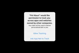 “追踪”用户信息前弹窗申请授权！广告商反对苹果新隐私保护功能图片