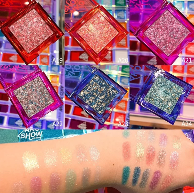 名创优品会闪的身体乳