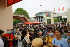 东莞家长齐带向日葵迎接高考孩子“凯旋”！本月25日左右放榜图片