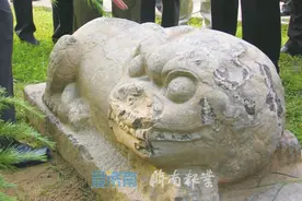 明代镇河神兽守护母亲河图片