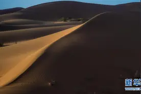 腾格里沙漠夏日即景图片