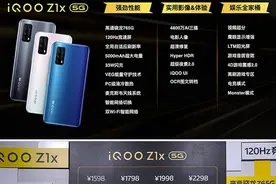 超长5G续航、120Hz竞速屏 iQOO Z1x起售价1598元发布图片