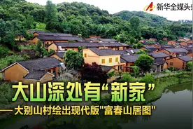 走向我们的小康生活｜大山深处有“新家”——大别山村绘出现代版“富春山居图”图片