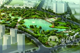 福州青口中央公园，开篇城芯生活画卷图片
