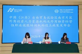 自贸区南京片区放宽外商投资人力资源服务机构准入政策图片