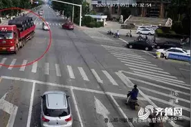 为躲监控抓拍大货车竟逆向行驶 淄博沂源交警：罚200记3分图片