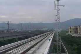 台金铁路永宁江大桥段通了！未来黄岩去金华只需1个半小时图片