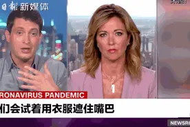 连连摇头，一脸惊讶 CNN女主播表情亮了……图片