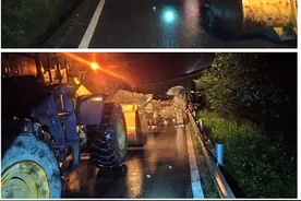 四川雅安石棉县G108拖乌山段塌方 连夜抢通恢复通行图片