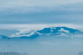 又现雪山！今年成都人看雪山次数，创纪录了图片