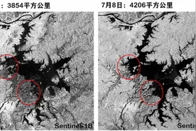 这就是从太空“看到”的鄱阳湖图片