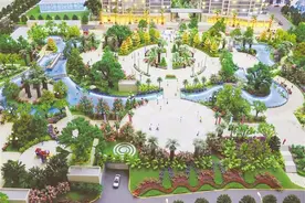 西平公园建设 优质高效推进图片