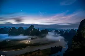 阳朔相公山 日出浪美唯美摄影爱好者必打卡之地图片