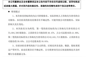 控股股东股份遭拍卖，ST威龙前路成谜图片
