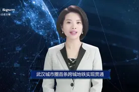 AI合成主播丨武汉城市圈首条跨城地铁实现贯通视频封面