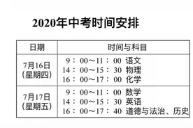 7月16、17日南京5.55万名考生中考！南京市招考院发重要提示图片