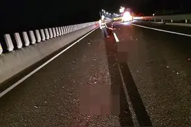 悲剧！中国老人在韩国骑车出意外 被4辆车连撞后身亡图片